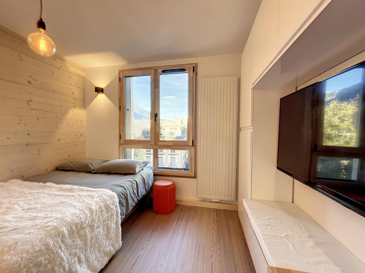 Superbe Studio Refait A Neuf Et Tout Equipe Avec Parking Chamonix Mont Blanc Exterior foto
